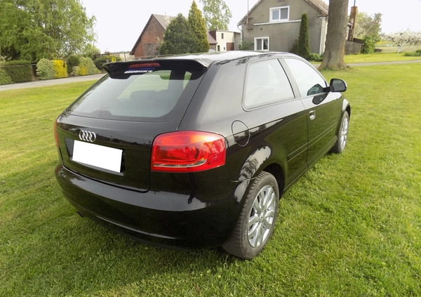 Audi A3 cena 20900 przebieg: 154000, rok produkcji 2009 z Szprotawa małe 497